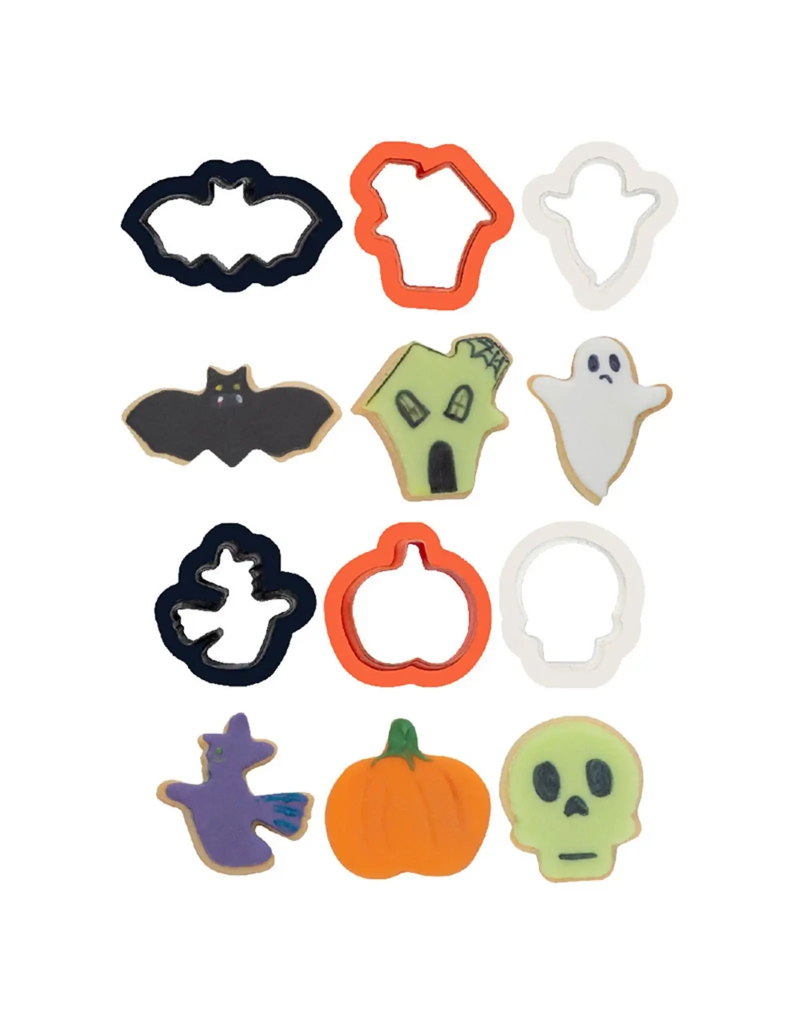 Decora Decora Set van 6 uitstekers Halloween
