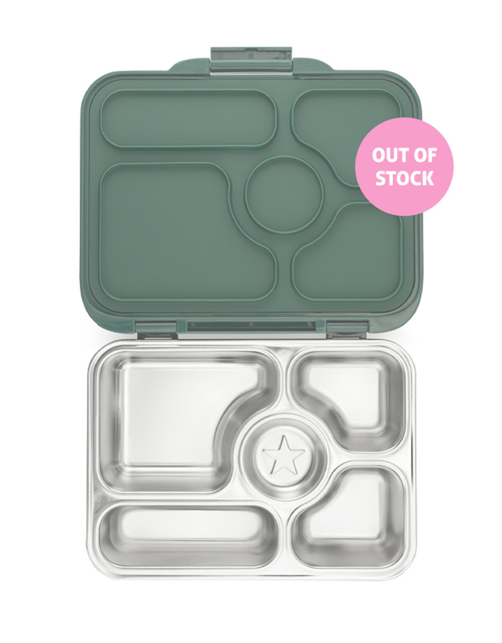 Yumbox Yumbox Presto RVS lekvrije bento box  - Kale Green
