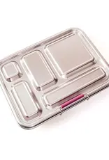 LEKKABOX Lekkabox Grande - RVS Lunchbox met 5 vakken - Berry