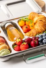 LEKKABOX Lekkabox Grande - RVS Lunchbox met 5 vakken - Berry