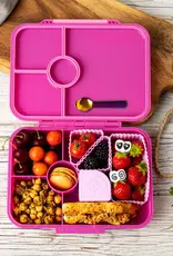 LEKKABOX Lekkabox Classic - Lunchbox met 4 vakken - Berry