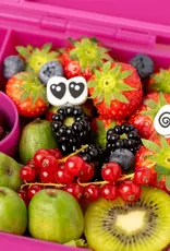 LEKKABOX Lekkabox Classic - Lunchbox met 4 vakken - Berry