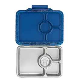 Yumbox Yumbox Prêt RVS 4-vakken - Twilight Blauw Glitter