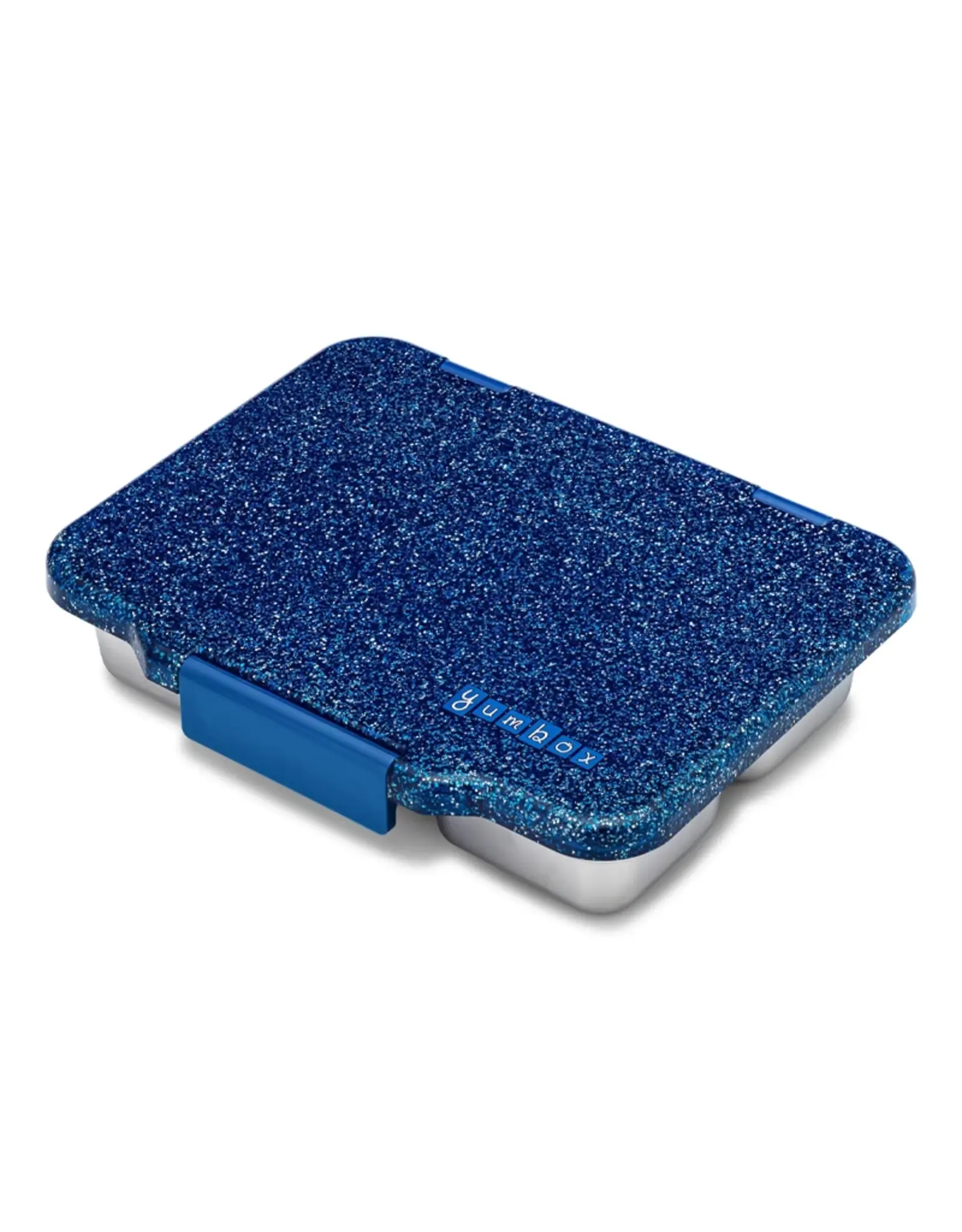 Yumbox Yumbox Prêt RVS 4-vakken - Glitter Twilight Blauw