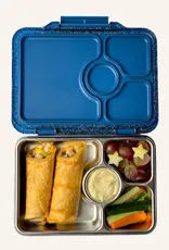 Yumbox Yumbox Prêt RVS 4-vakken - Glitter Twilight Blauw