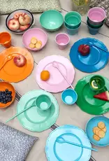 Rex London Melamine bord 20cm - Petrolblauw