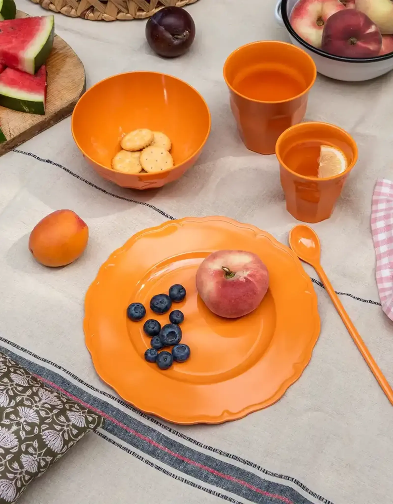 Rex London Melamine bowl - Oranje