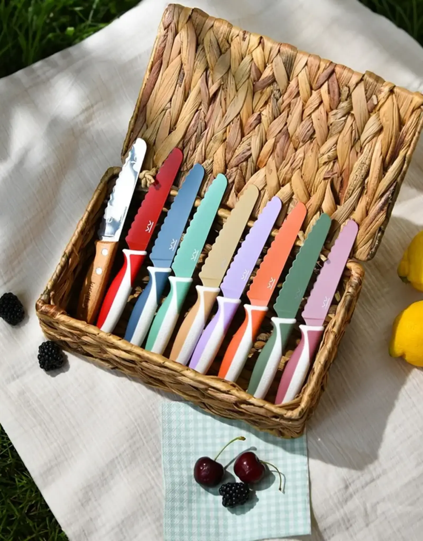 Kiddikutter Kiddikutter Mes voor kinderen - Cream