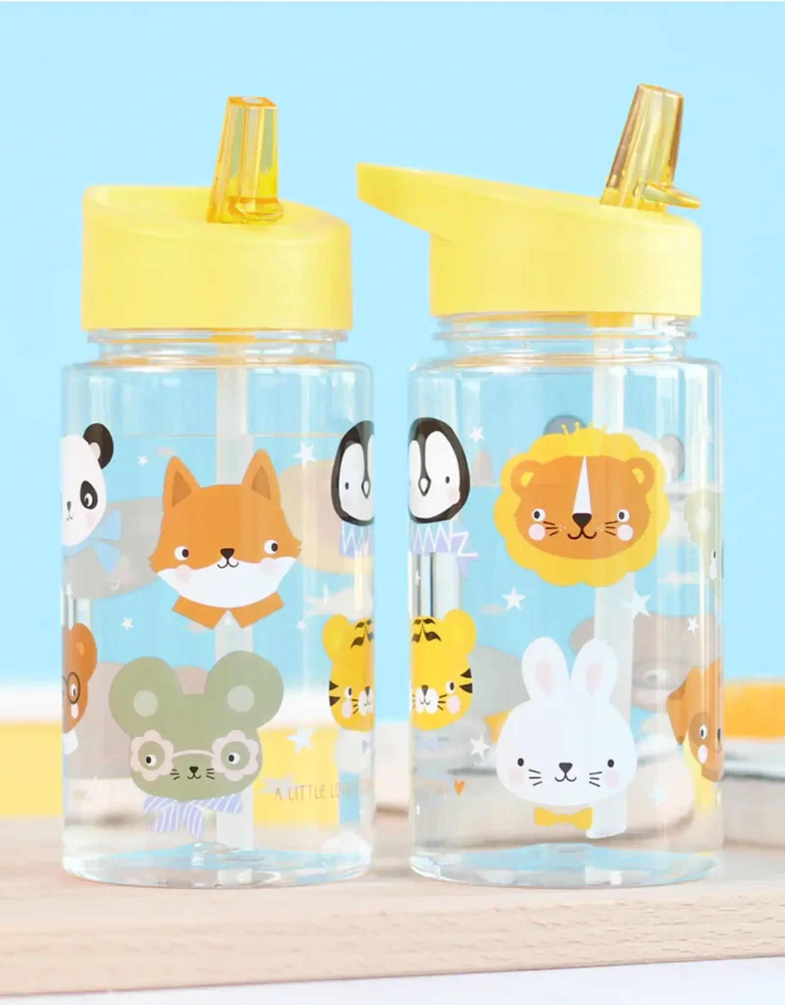 A Little Lovely Company Drinkfles - Dierenvriendjes