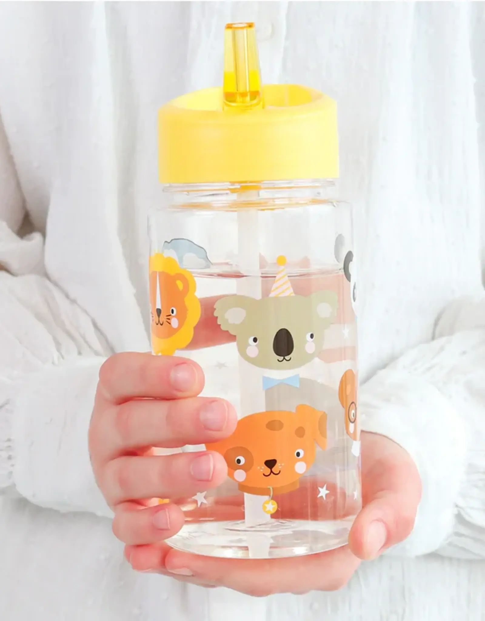 A Little Lovely Company Drinkfles - Dierenvriendjes