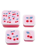 A Little Lovely Company Lunch en snackbox set - Kersen