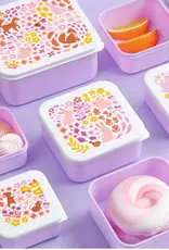 A Little Lovely Company Lunch en snackbox set - Bloementuin
