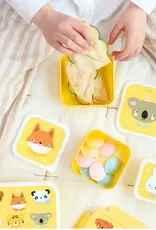 A Little Lovely Company Lunch en snackbox set - Dierenvriendjes