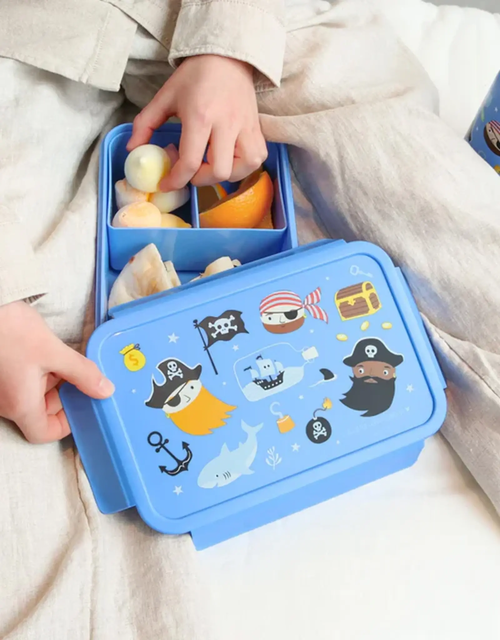 A Little Lovely Company Bento Lunchbox - Piraten