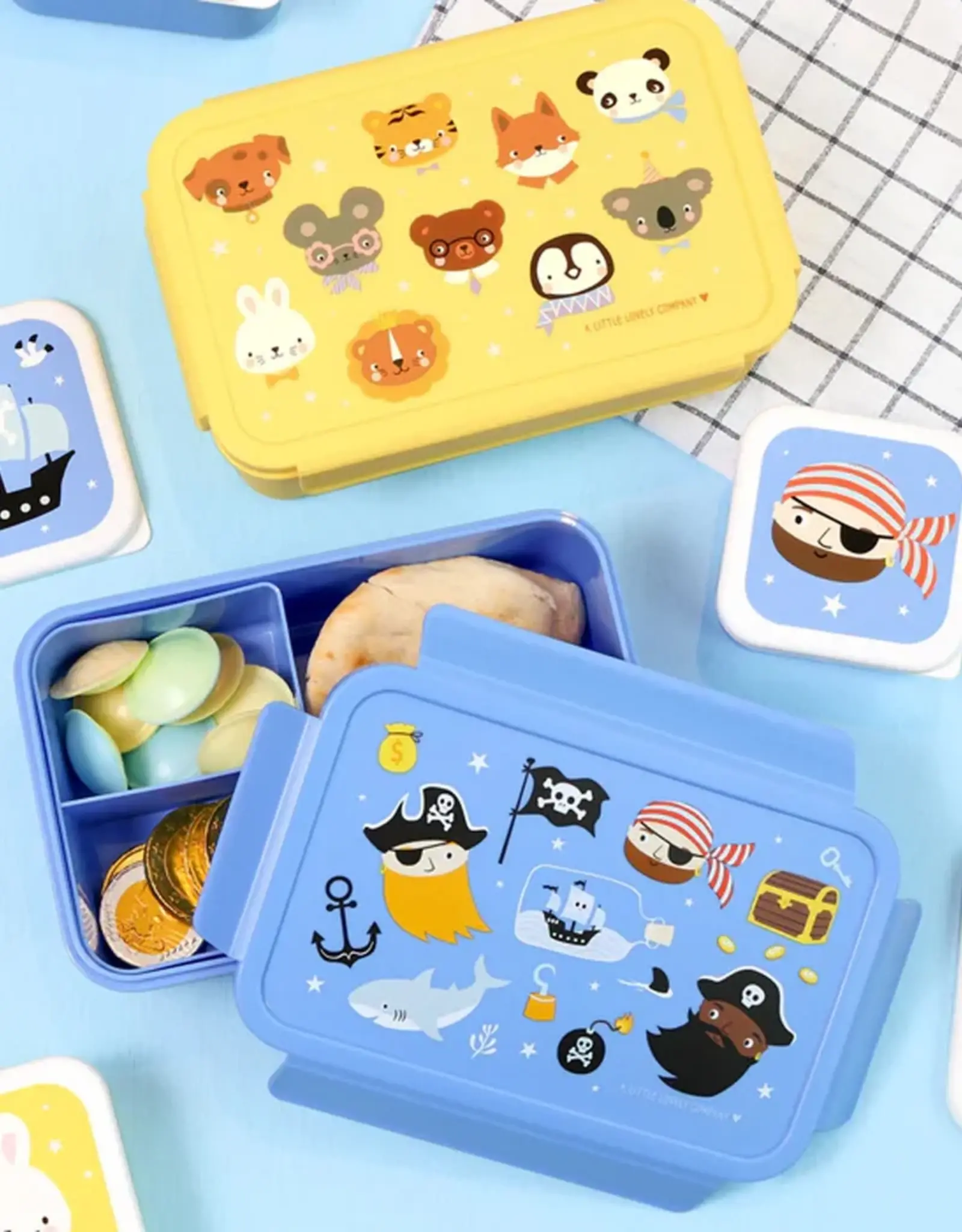 A Little Lovely Company Bento Lunchbox - Piraten