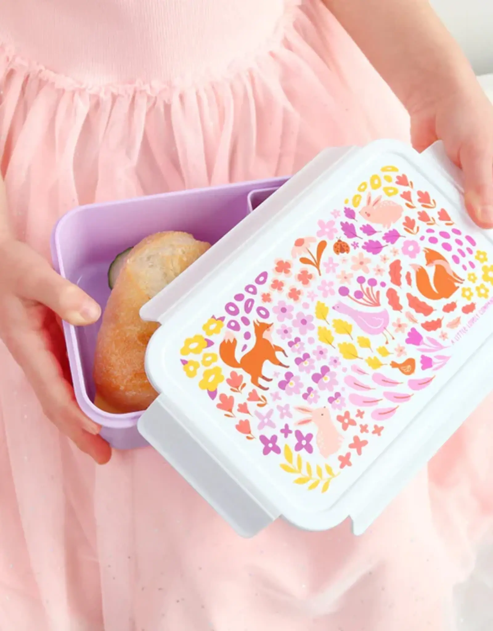 A Little Lovely Company Bento Lunchbox - Bloementuin