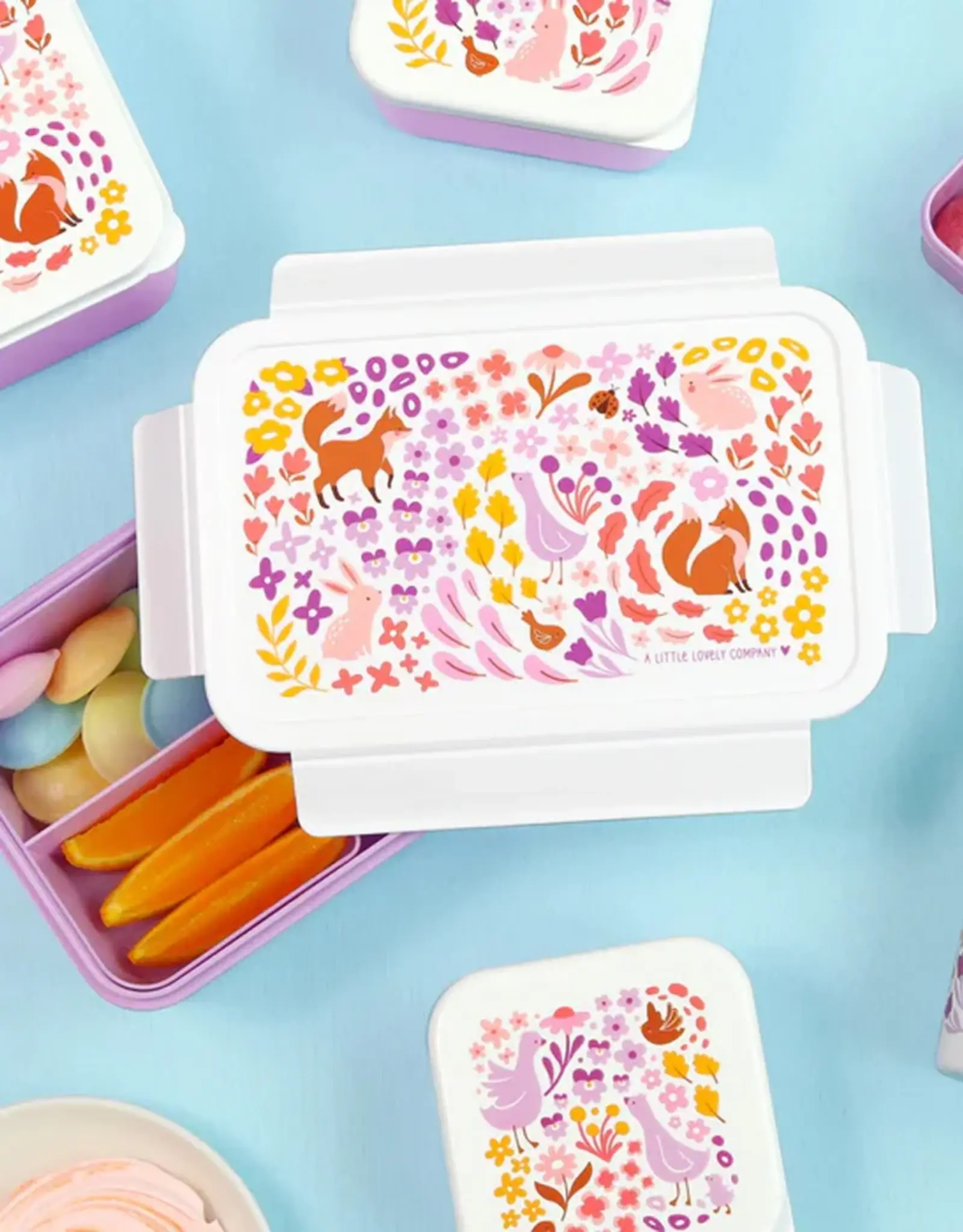 A Little Lovely Company Bento Lunchbox - Bloementuin