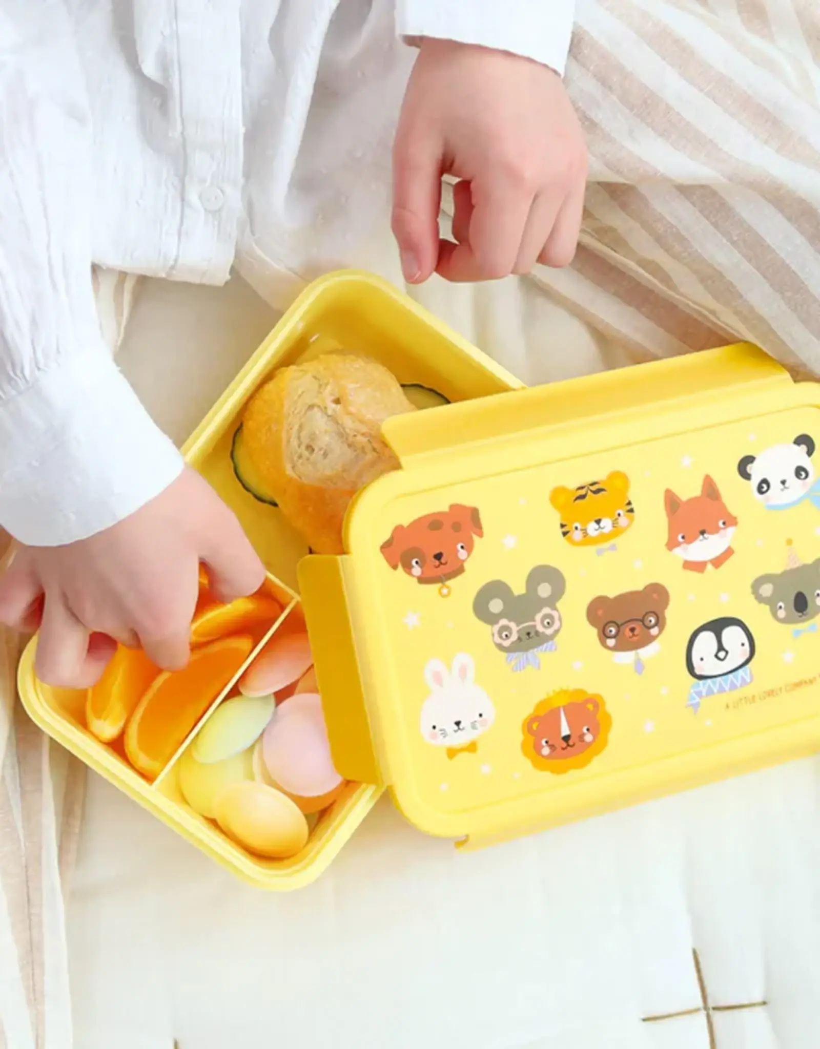A Little Lovely Company Bento Lunchbox - Dierenvriendjes