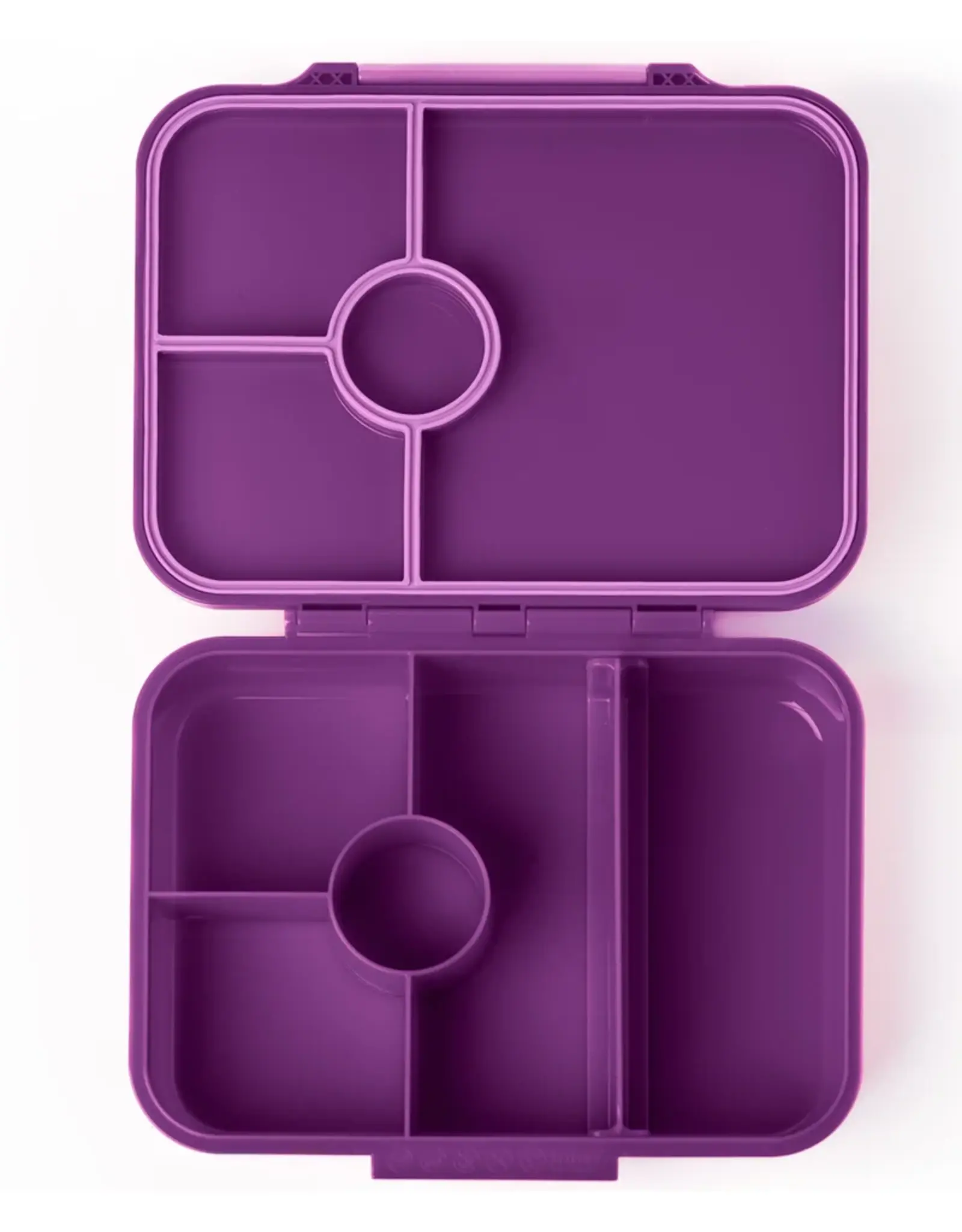 LEKKABOX Lekkabox Classic - Lunchbox met 4 vakken - Lilac