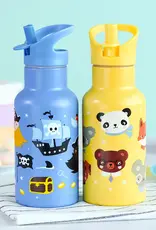 A Little Lovely Company RVS Drinkfles 350 ml - Piraten