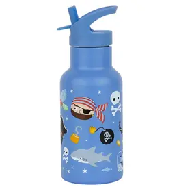 A Little Lovely Company RVS Drinkfles 350 ml - Piraten