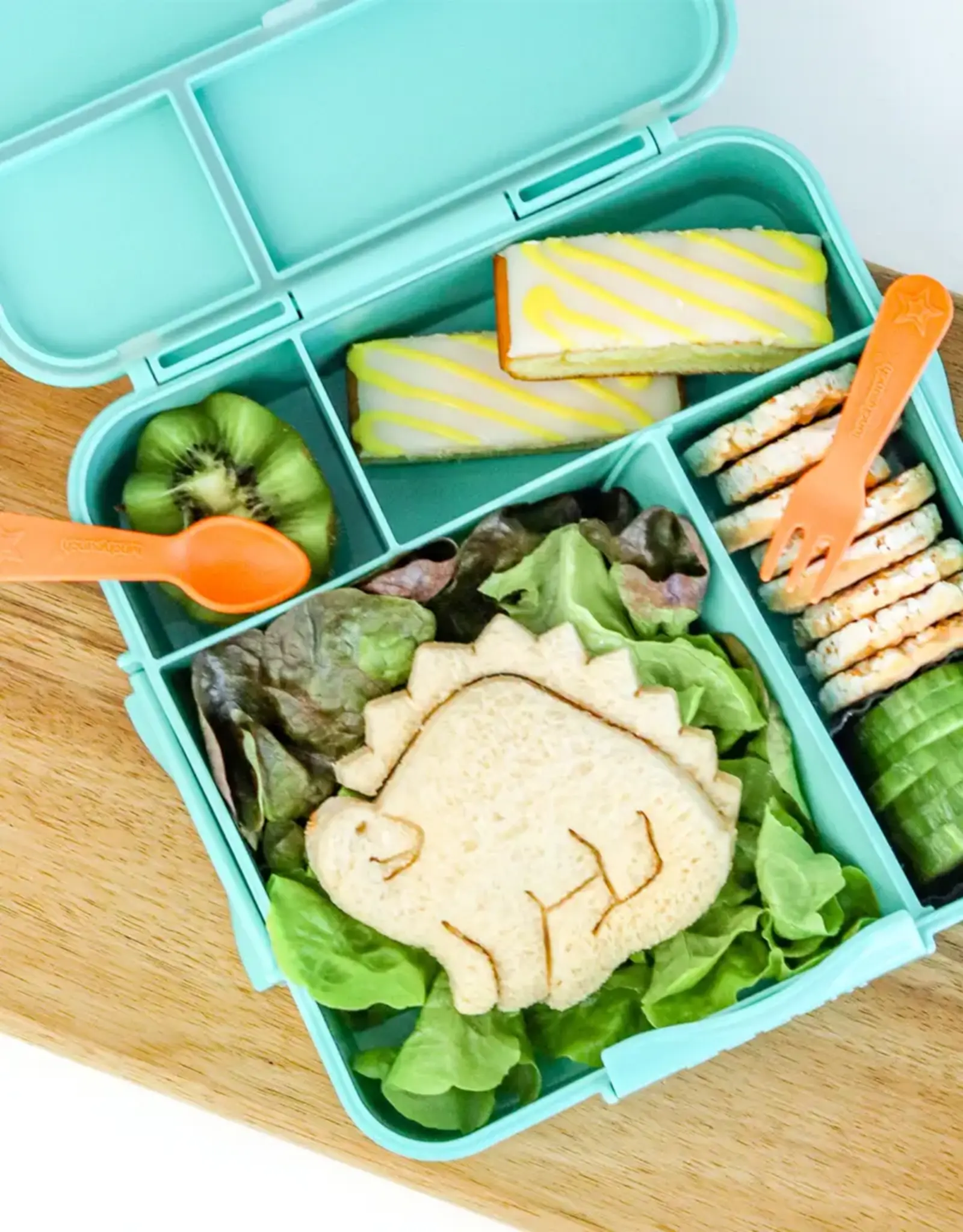 Lunch Punch Lunch Punch - Mini vork en lepel set - Burst