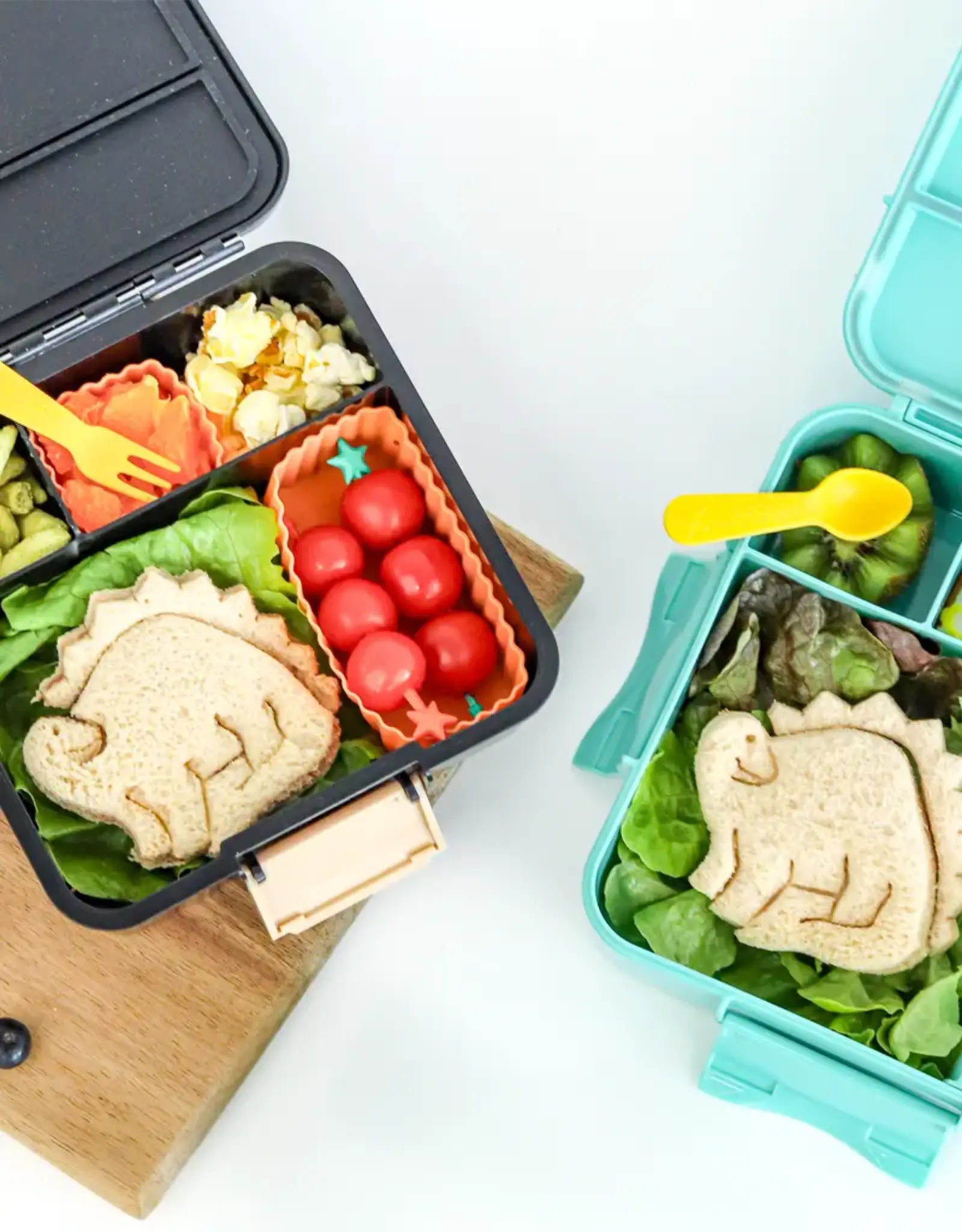 Lunch Punch Lunch Punch - Mini vork en lepel set - Bright