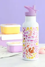 A Little Lovely Company RVS Drinkfles 500 ml - Bloementuin