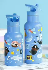 A Little Lovely Company RVS Drinkfles 500 ml - Piraten