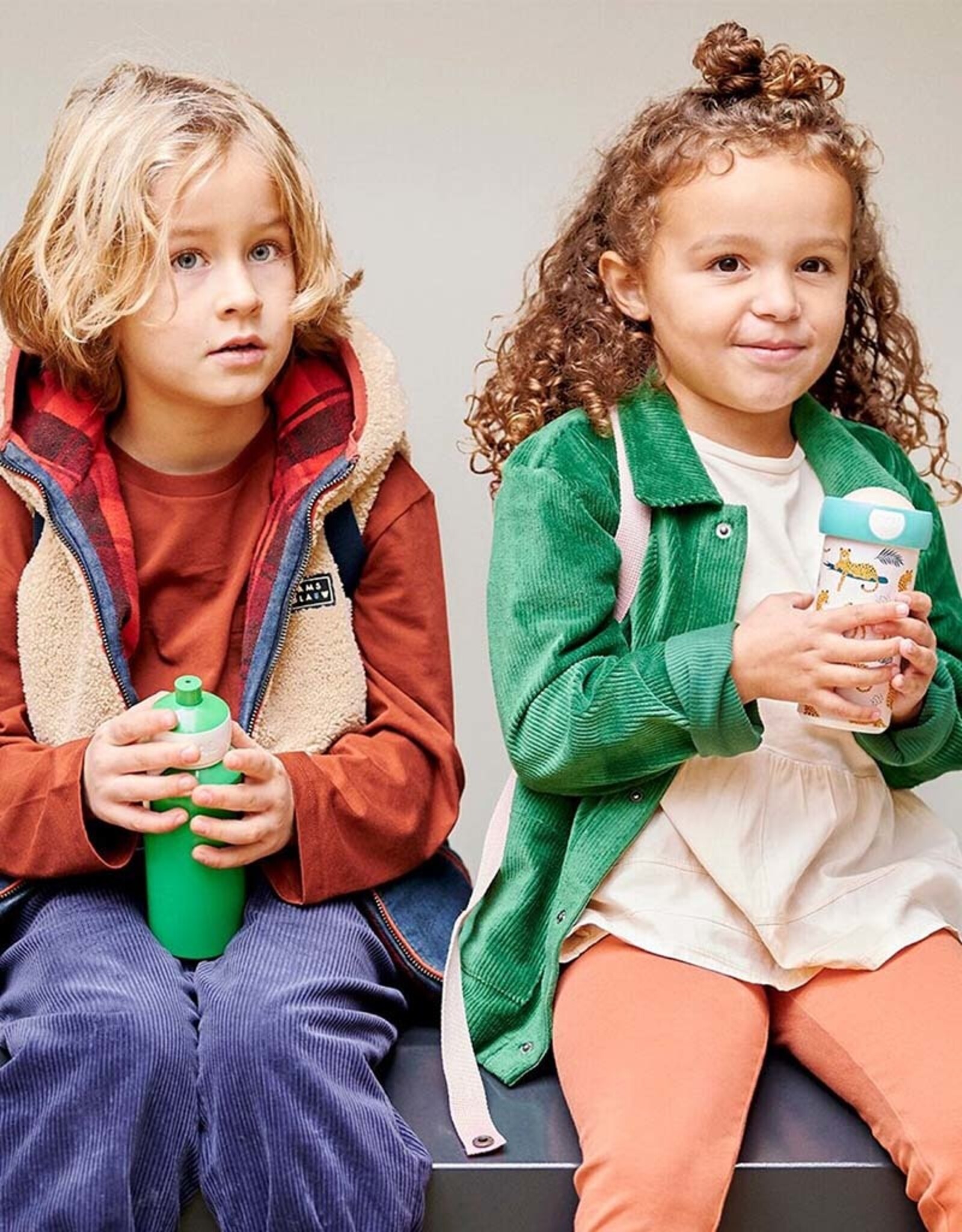 Mepal Drinkfles pop-up Campus 400 ml - Little Dutch - Little Farm