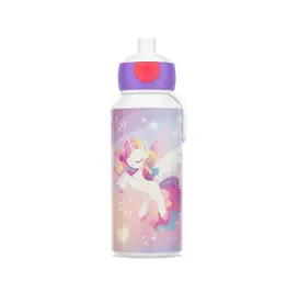 Mepal Drinkfles pop-up Campus 400 ml - Unicorn Glow