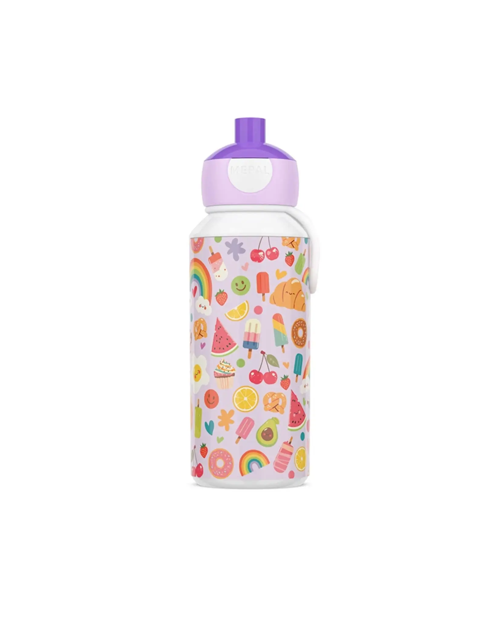Mepal Drinkfles pop-up Campus 400 ml - Food Fest