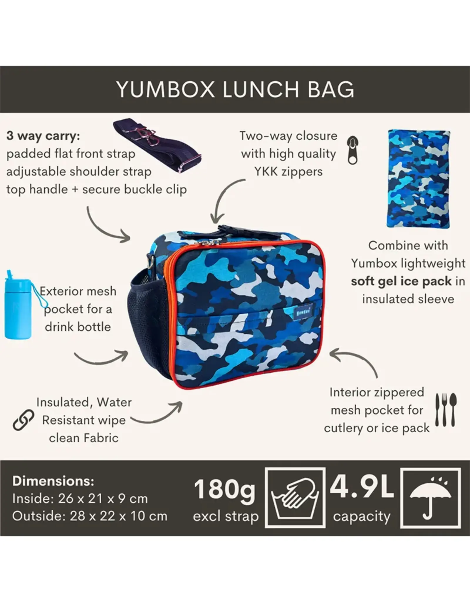 Yumbox Koeltas - Camouflage