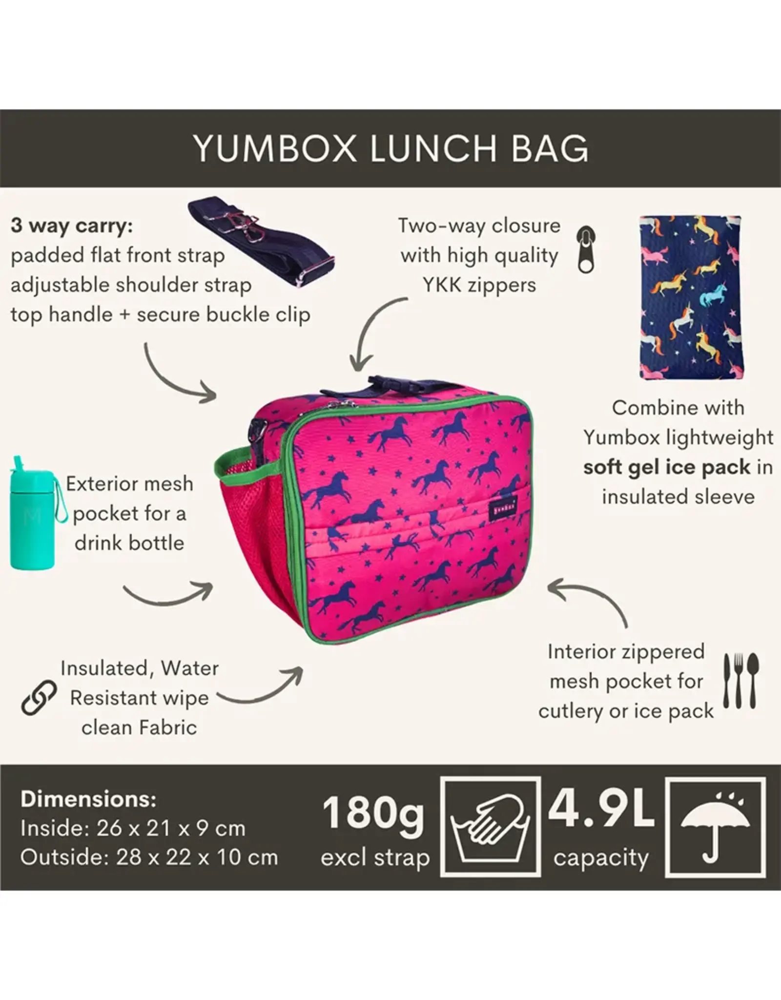 Yumbox Koeltas - Paarden