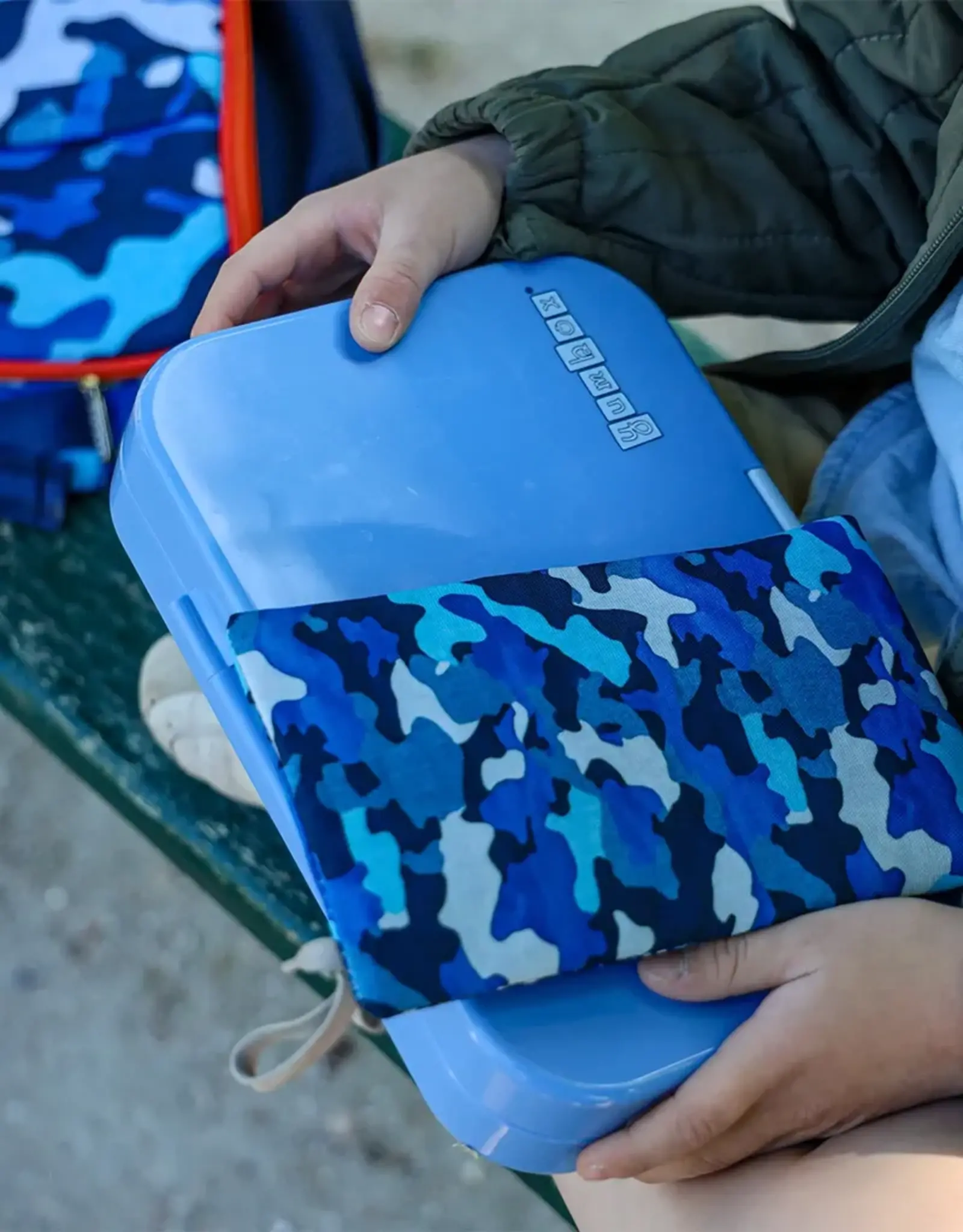 Yumbox Yumbox Soft Gel Ice Packs: Set van 2 koelelementen – Haai & Camouflage