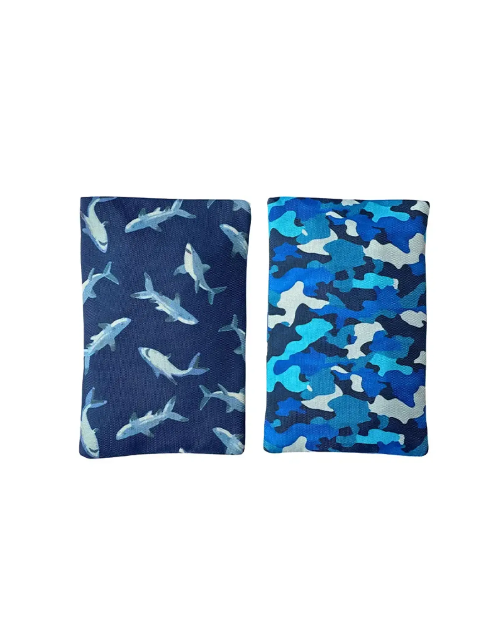 Yumbox Yumbox Soft Gel Ice Packs: Set van 2 koelelementen – Haai & Camouflage