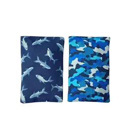 Yumbox Soft Gel Ice Packs – Set van 2 koelelementen | Haai & Camouflage