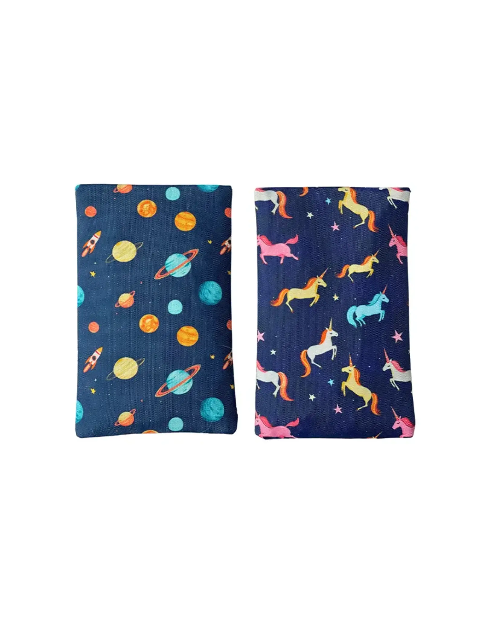Yumbox Yumbox Soft Gel Ice Packs: Set van 2 koelelementen – Ruimte & Unicorns