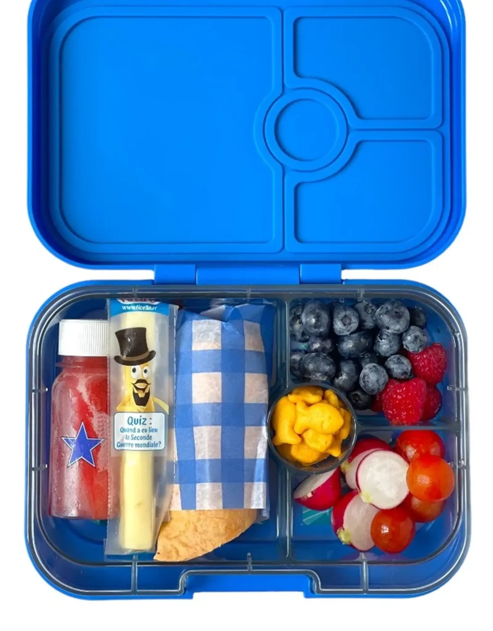 Yumbox Yumbox Panino 4-vakken - Surf Blue (Shark)
