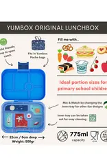 Yumbox Yumbox Original 6-vakken - Surf Blue (Rocket)
