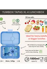 Yumbox Yumbox Tapas XL 4-vakken - Hazy Blue (Panther)