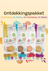 LilaLou Ontdekkingspakket - MIX van 10x LilaLou BIO Koekjes (117gr)
