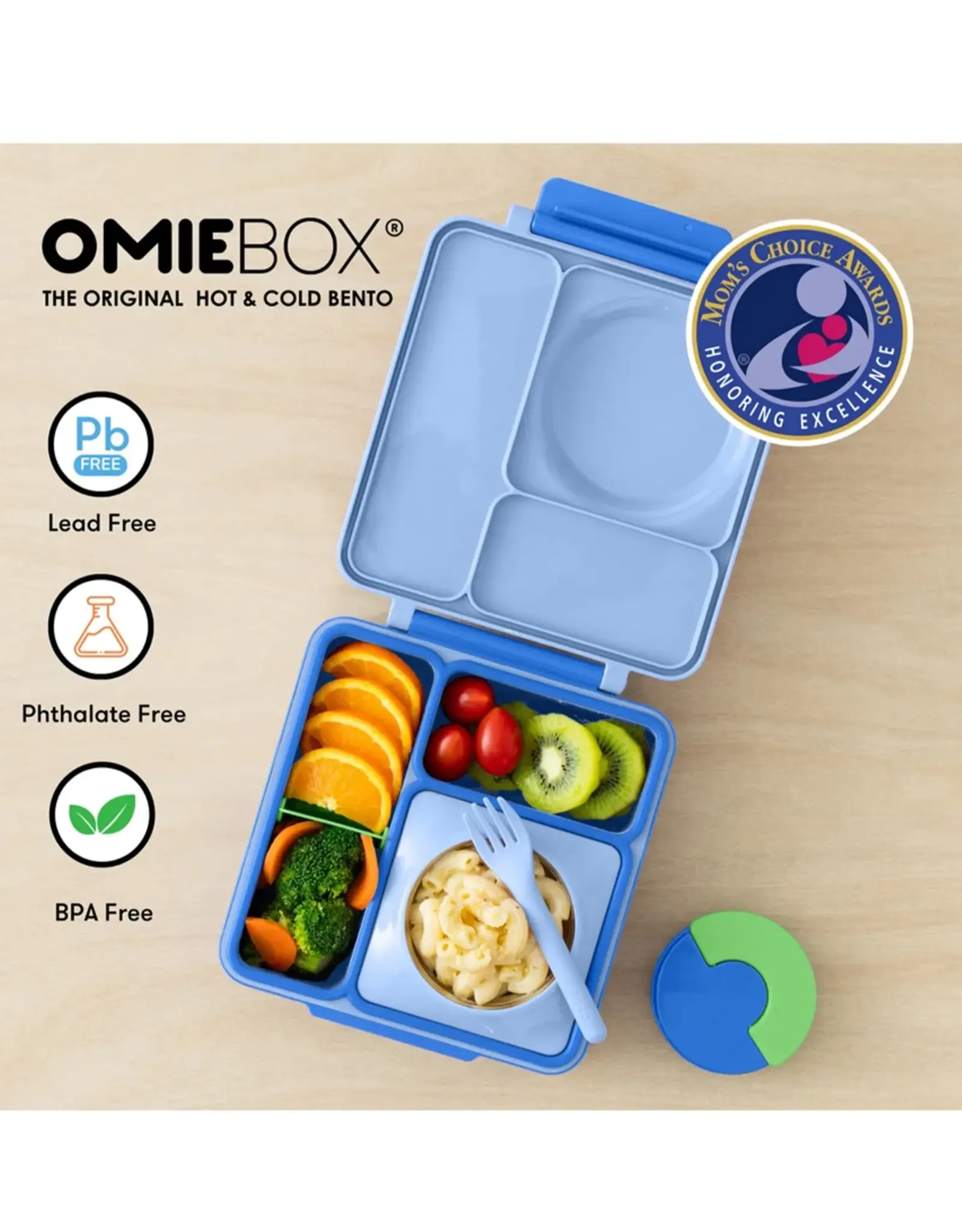 OmieLife OmieLife Bentobox - Sea Blue