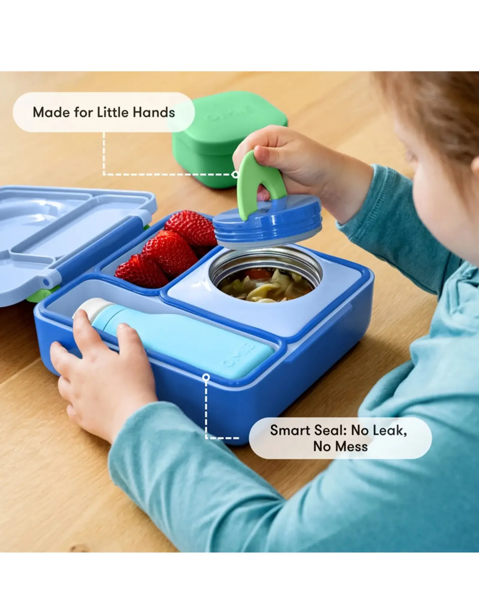 OmieLife OmieLife Bentobox - Sea Blue