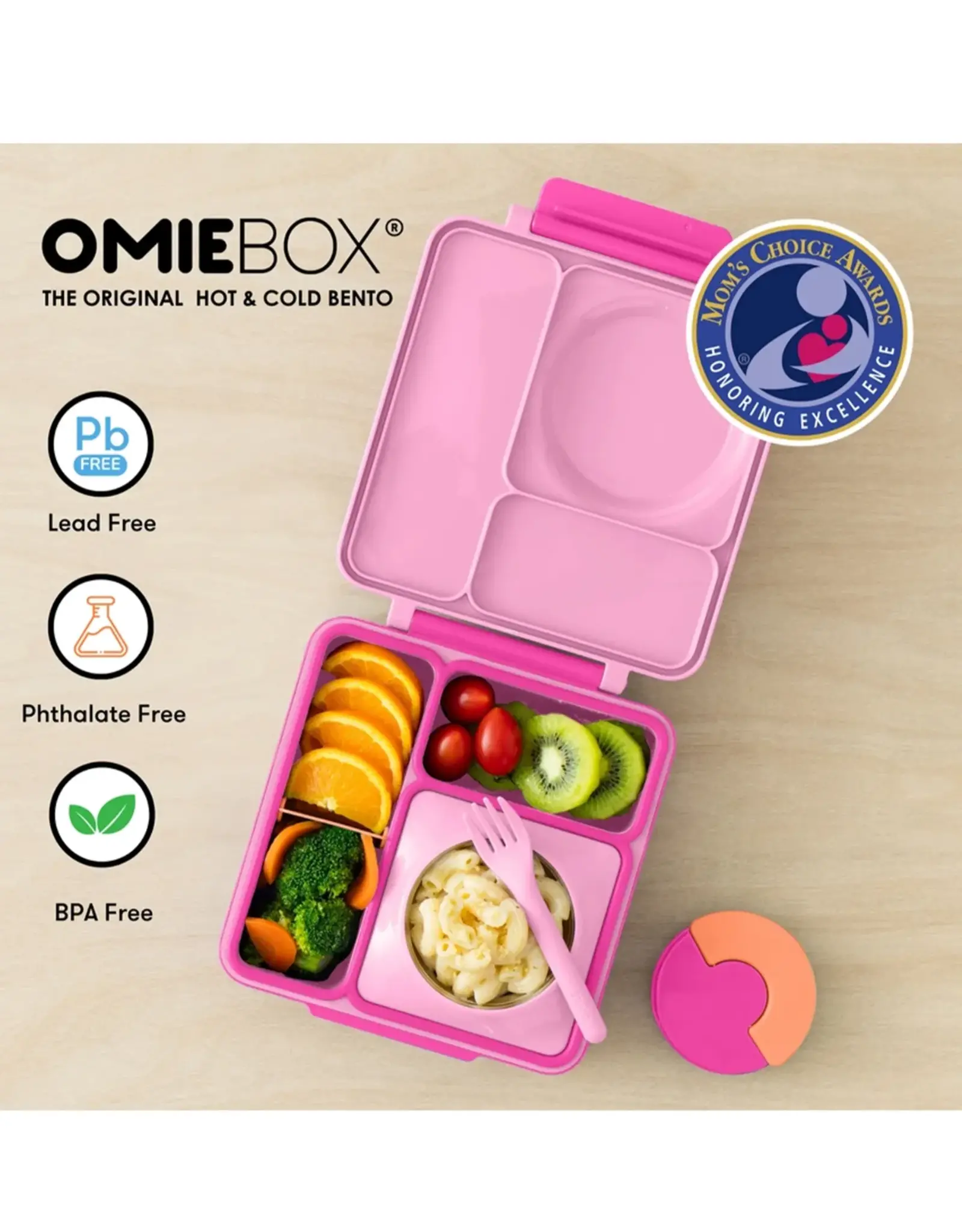 OmieLife OmieLife Bentobox - Pixie Pink