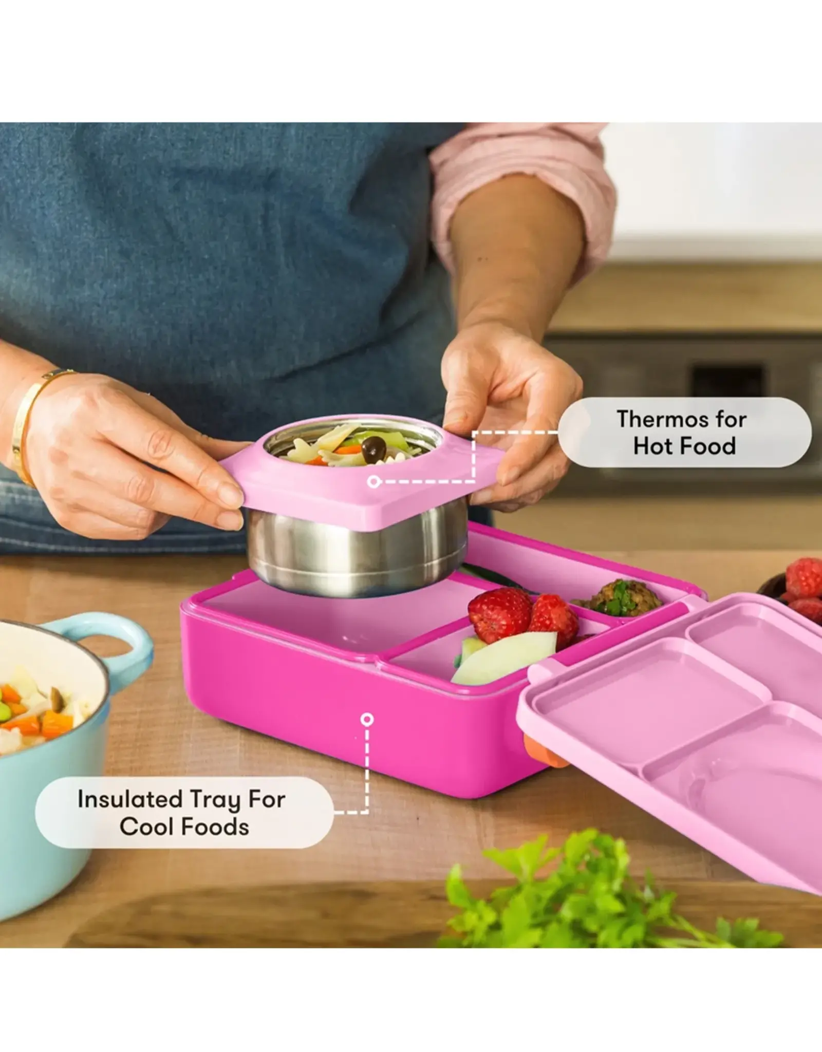 OmieLife OmieLife Bentobox - Pixie Pink