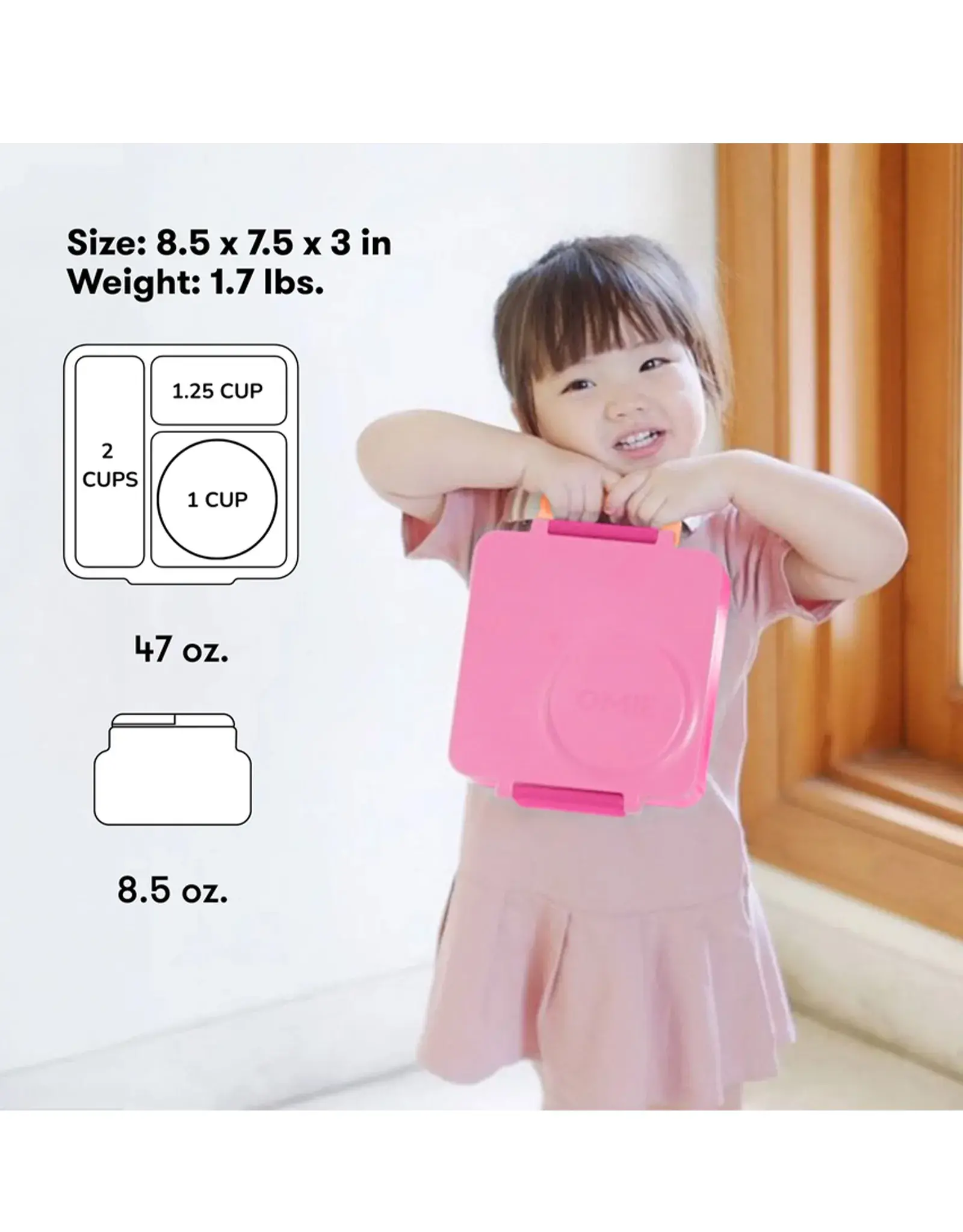 OmieLife OmieLife Bentobox - Pixie Pink