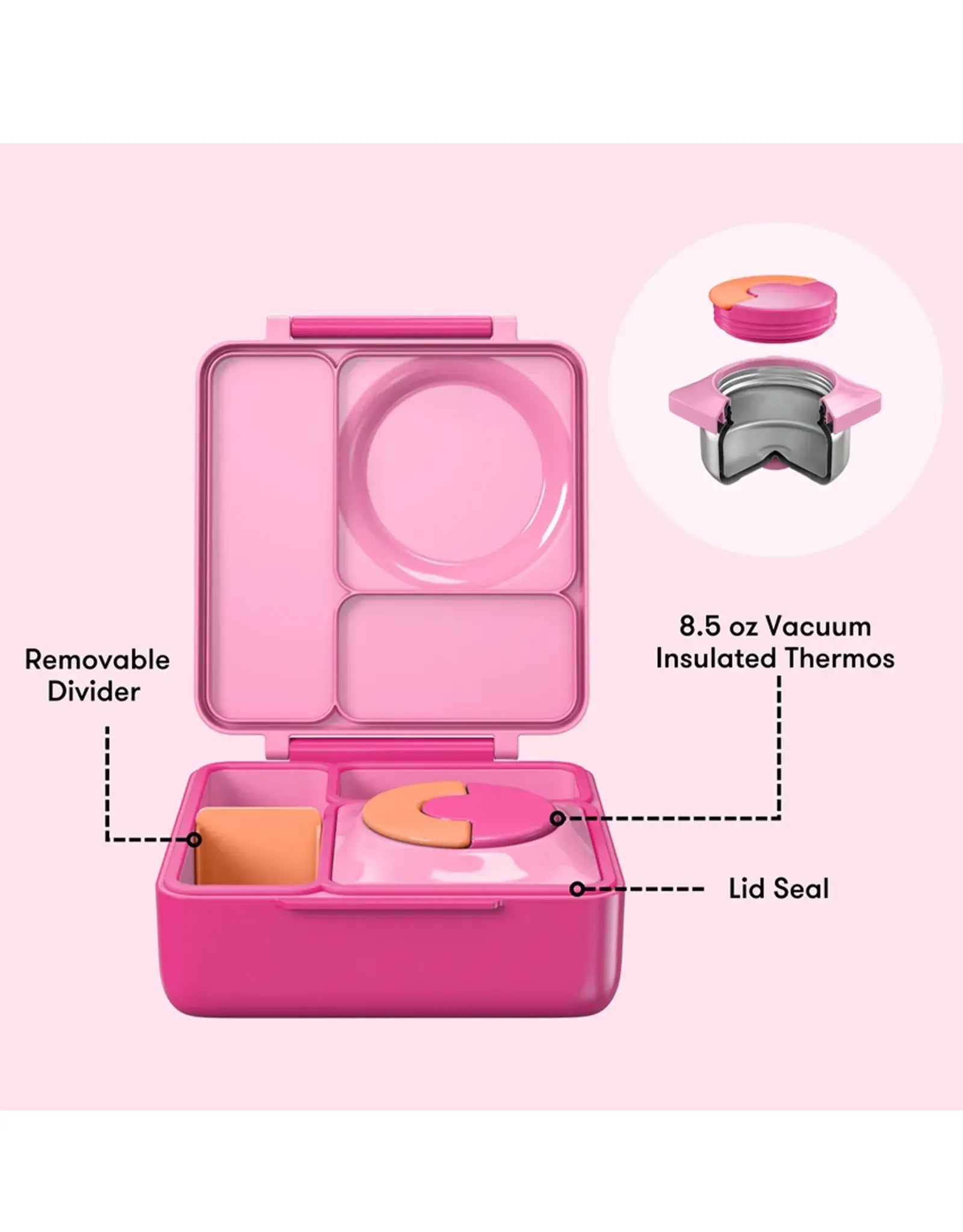 OmieLife OmieLife Bentobox - Pixie Pink