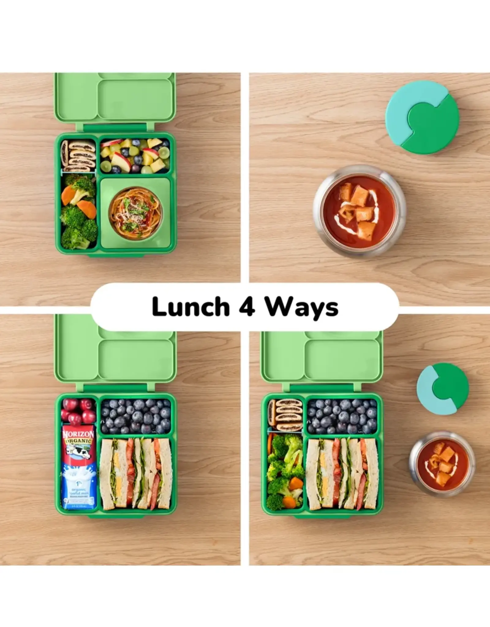 OmieLife OmieLife Bentobox - Apple Green