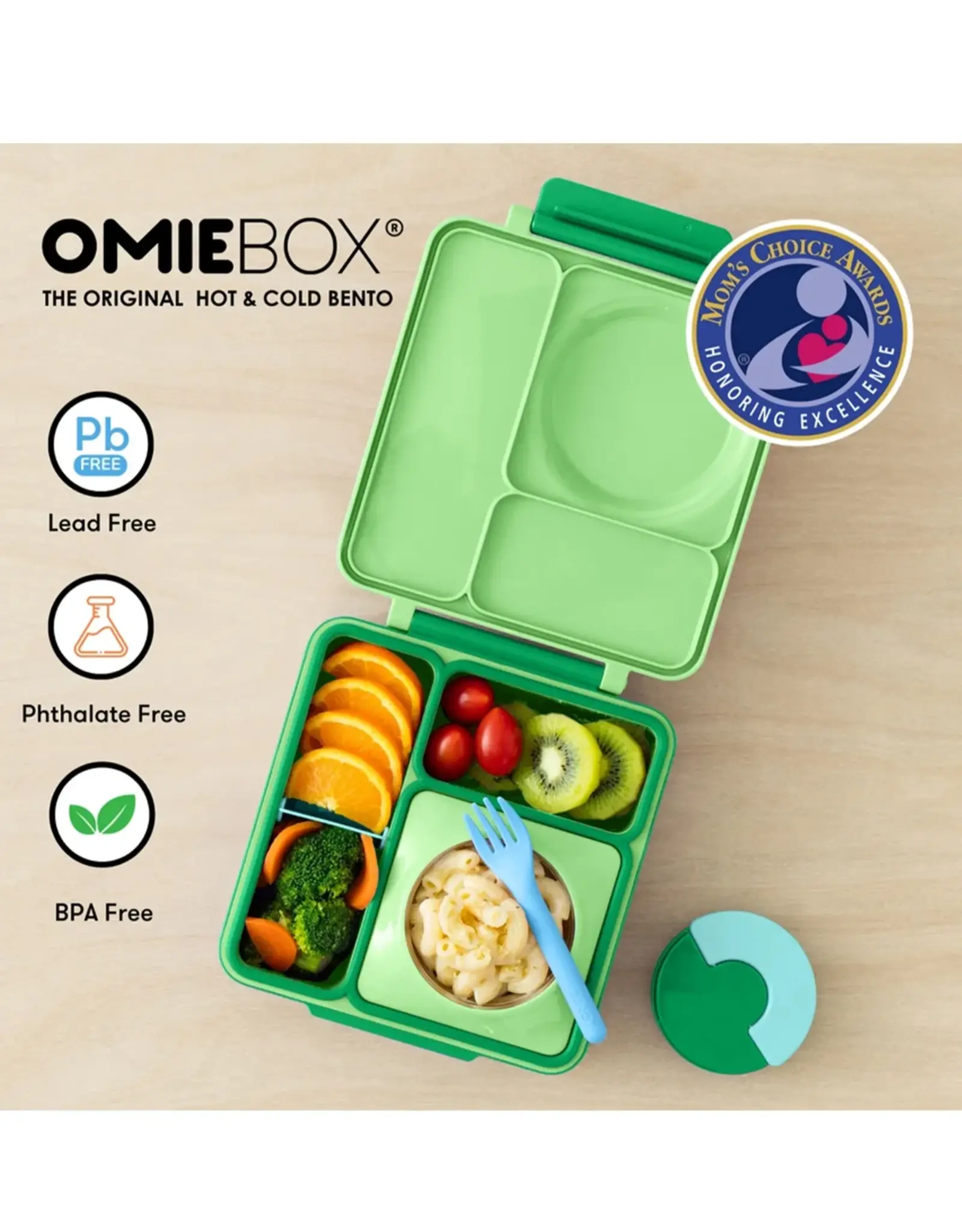 OmieLife OmieLife Bentobox - Apple Green